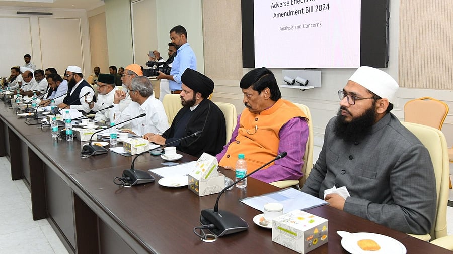 <div class="paragraphs"><p>A section of religious organisations during the meeting. </p></div>